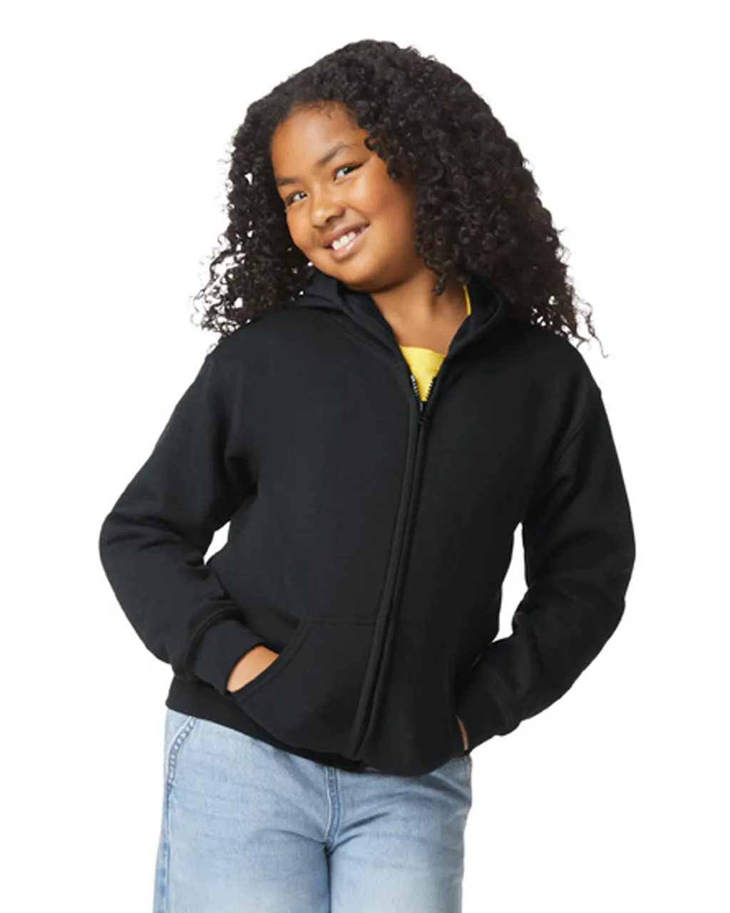 Youth Full Zip Hooded Sweatshirt – Gildan® 18600B