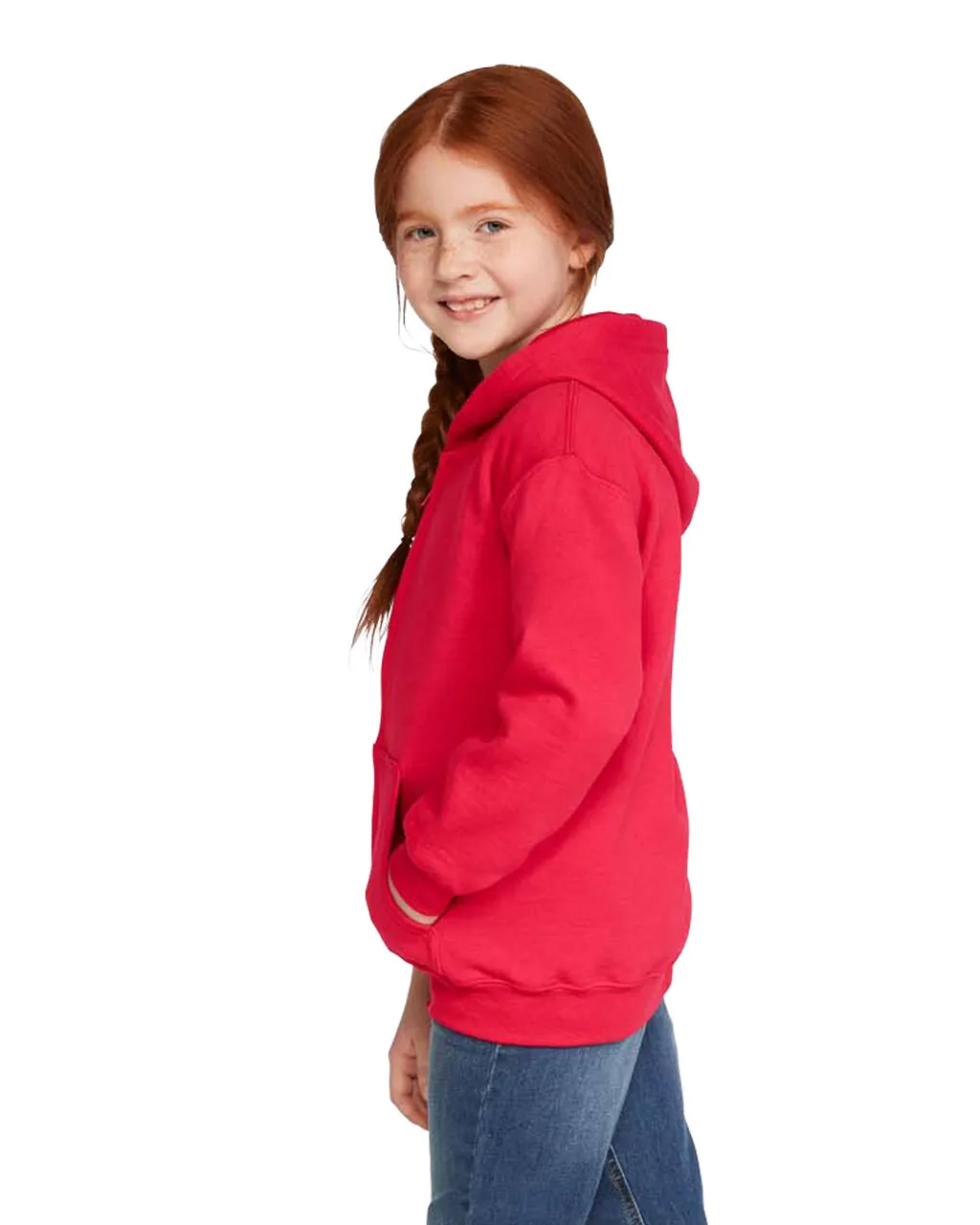 Youth Full Zip Hooded Sweatshirt – Gildan® 18600B