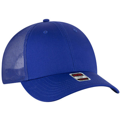 OTTO 6 Panel Mesh Back Trucker Hat