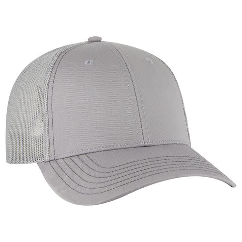 OTTO 6 Panel Mesh Back Trucker Hat