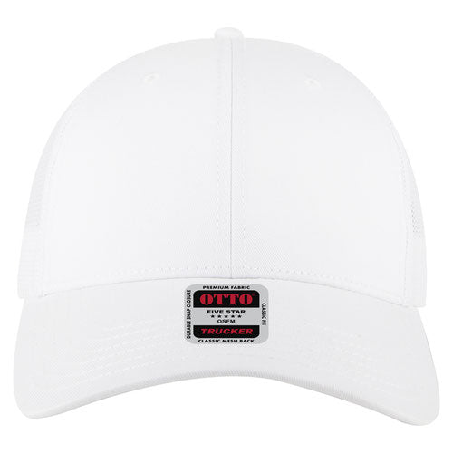 OTTO 6 Panel Mesh Back Trucker Hat