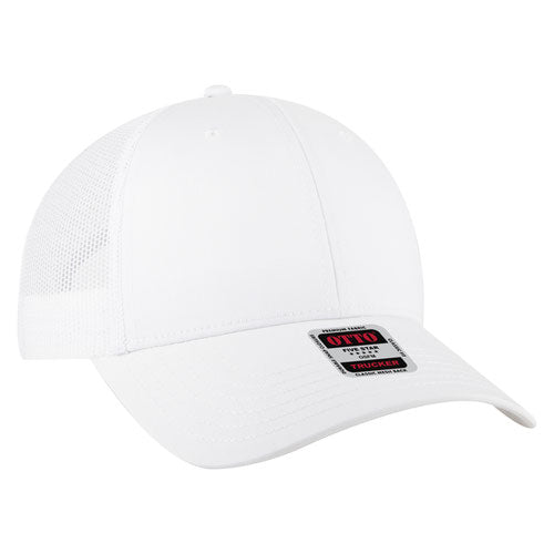 OTTO 6 Panel Mesh Back Trucker Hat