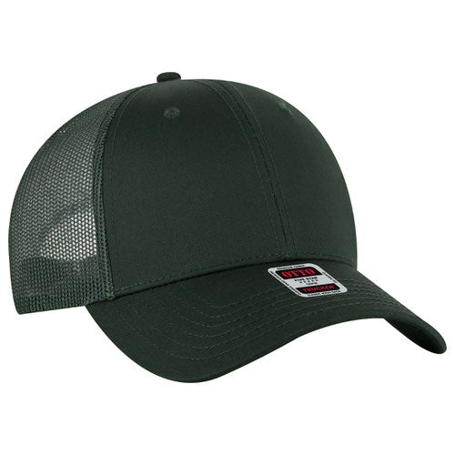 OTTO 6 Panel Mesh Back Trucker Hat