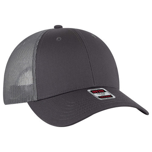 OTTO 6 Panel Mesh Back Trucker Hat